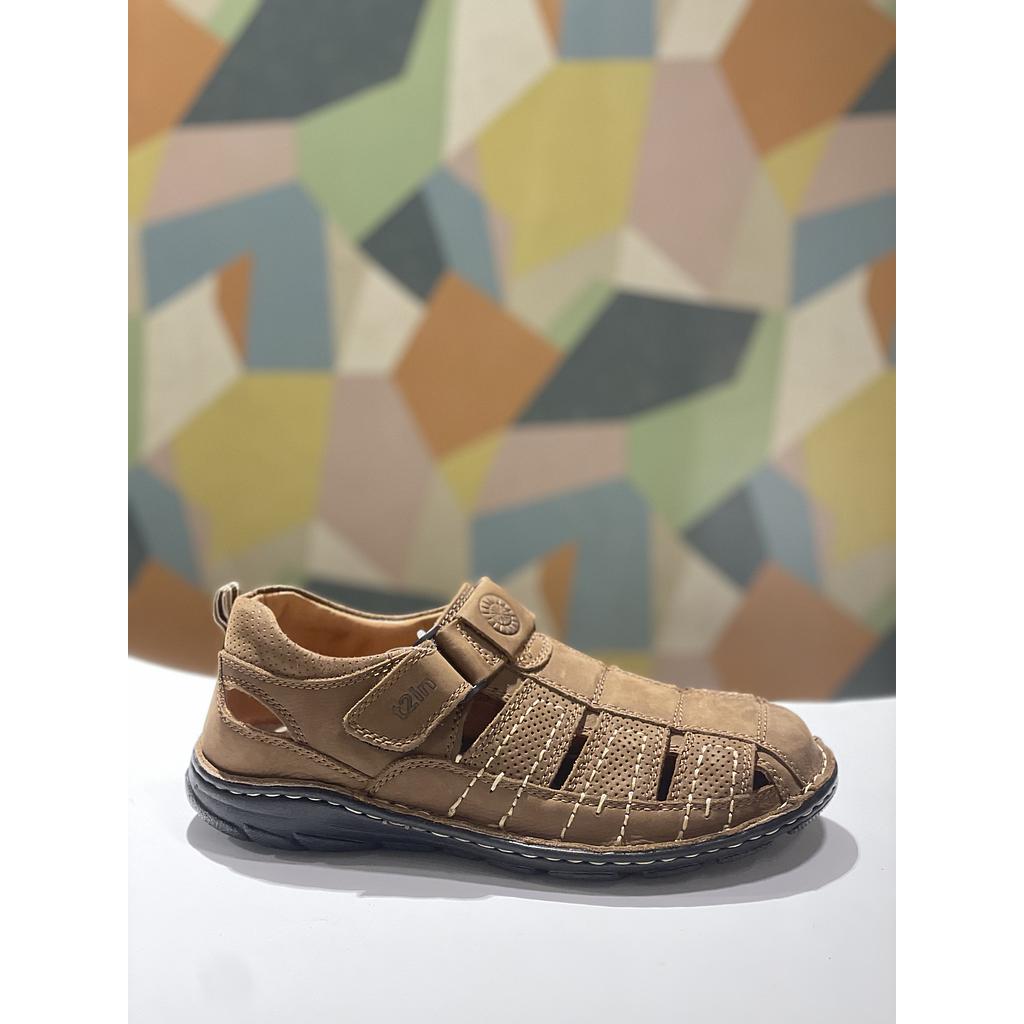 SANDALIA NOBUCK DESTALONADA