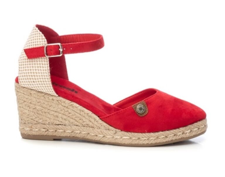 ALPARGATA CUÑA TEXTIL