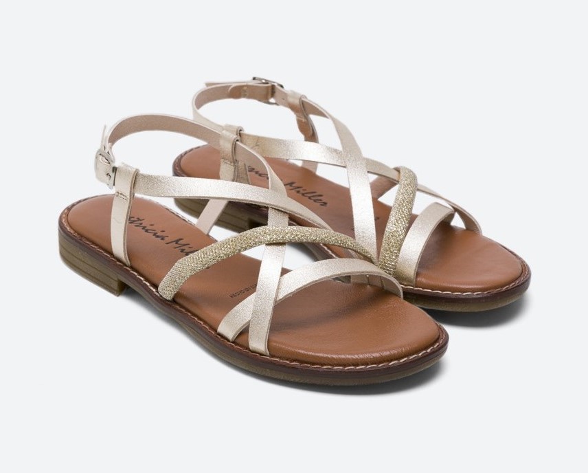 SANDALIA PLANA TIRAS