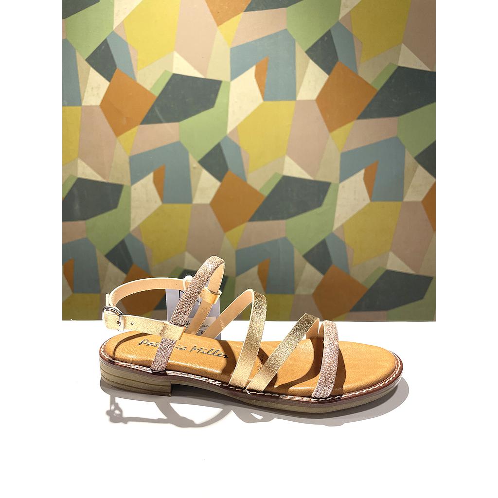 SANDALIA TIRAS STRASS