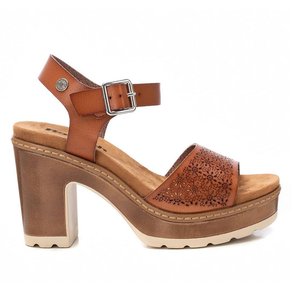 SANDALIA TACÓN TROQUELADO