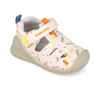 SANDALIA TEXTIL ESTAMPADA