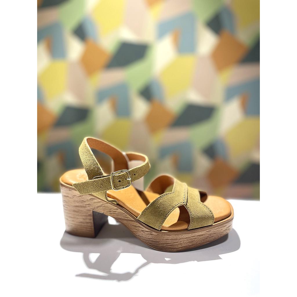 SANDALIA TACÓN SERRAJE