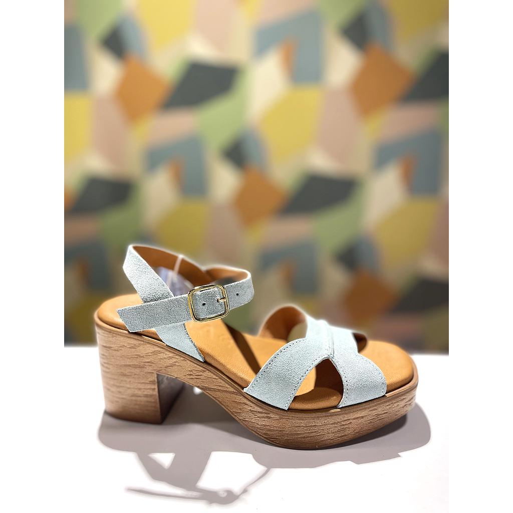 SANDALIA TACÓN SERRAJE