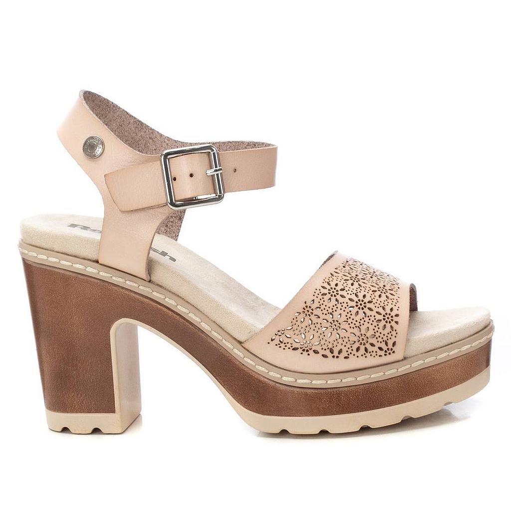 SANDALIA TACÓN TROQUELADO