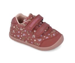 BOTÍN VELCROS FLORES