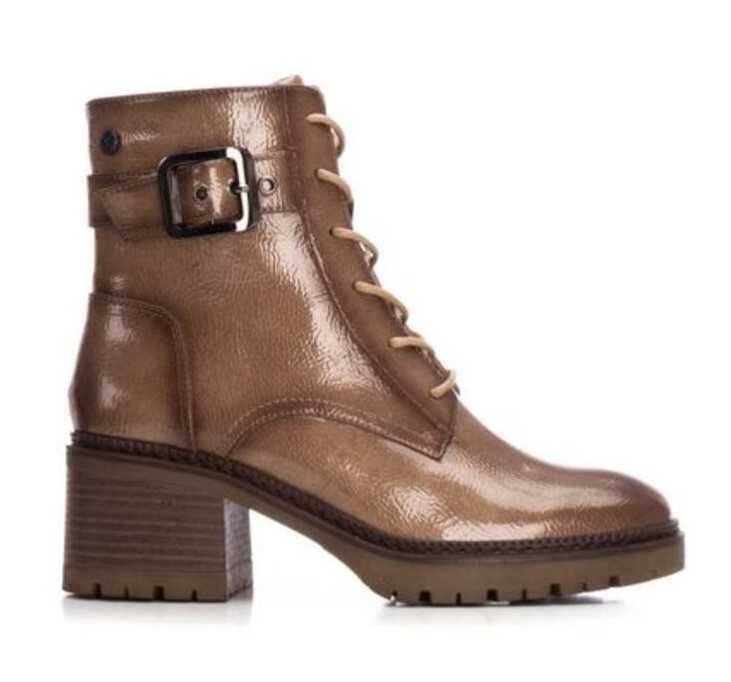 BOTÍN HEBILLA CORDONES